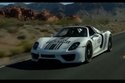 Extrait de la vidéo - Porsche 918 en campagne de test temps chaud au Nevada