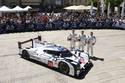 Nico Hulkenberg, Earl Bamber et Nick Tandy (Porsche Team)