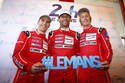 Timo Bernhard, Mark Webber et Brendon Hartley (Porsche Team)