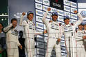 Brendon Hartley, Mark Webber et Timo Bernhard