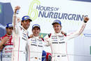 Mark Webber, Timo Bernhard et Brendon Hartley