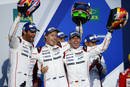 Mark Webber, Brendon Hartley et Timo Bernhard (Porsche Team)