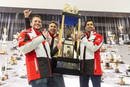 Le trophée des 24H au musée Porsche