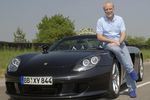 Roland Kussmaul et la Porsche Carrera GT