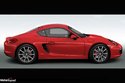 Illustration Porsche Cayman 981