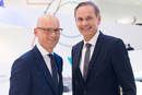 Mark Langer, CEO de Hugo Boss, et Oliver Blume, CEO de Porsche AG