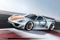 Une Porsche hybride à Genève