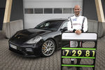 Lars Kern et la Porsche Panamera du record