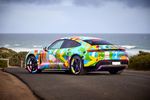 Porsche Taycan Art Car commandé par Porsche Australie