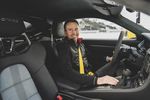 Timo Bernhard à bord du Porsche 718 Cayman GT4 RS 