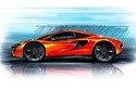 Première esquisse de la McLaren P13