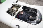 Rudi Lins, ancien expert des courses de côte, et la Porsche 907 KH