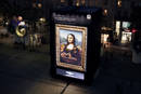Installation Mona Lisa à Paris - Crédit photo : BMW
