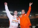 Sébastien Loeb et Michael Schumacher à la Race of Champions 2004