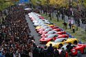 Rassemblement Ferrari à Osaka