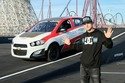 Rob Dyrdek et sa Sonic RS - Crédit photo : Chevrolet