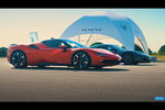 Rimac Nevera vs Ferrari SF90 Stradale - Crédit image : CarWow
