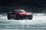 Séance de glisse sur glace pour la Drako GTE de 1 200 ch