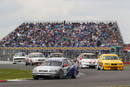 Volvo S40 BTCC en démonstration à Silverstone Classic