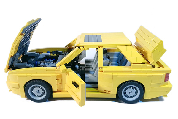 Cette BMW M3 en Lego attend votre soutien - Motorlegend