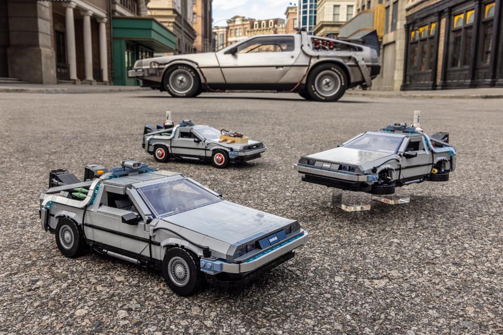 Un Set LEGO Dédié à la DeLorean de Retour Vers le Futur