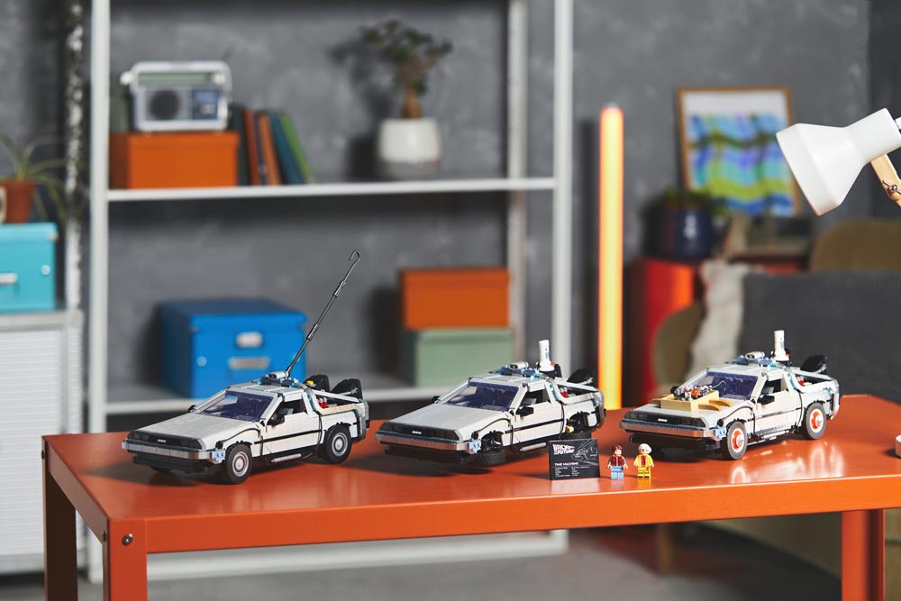 LEGO : la DeLorean de Retour vers le Futur de nouveau disponible