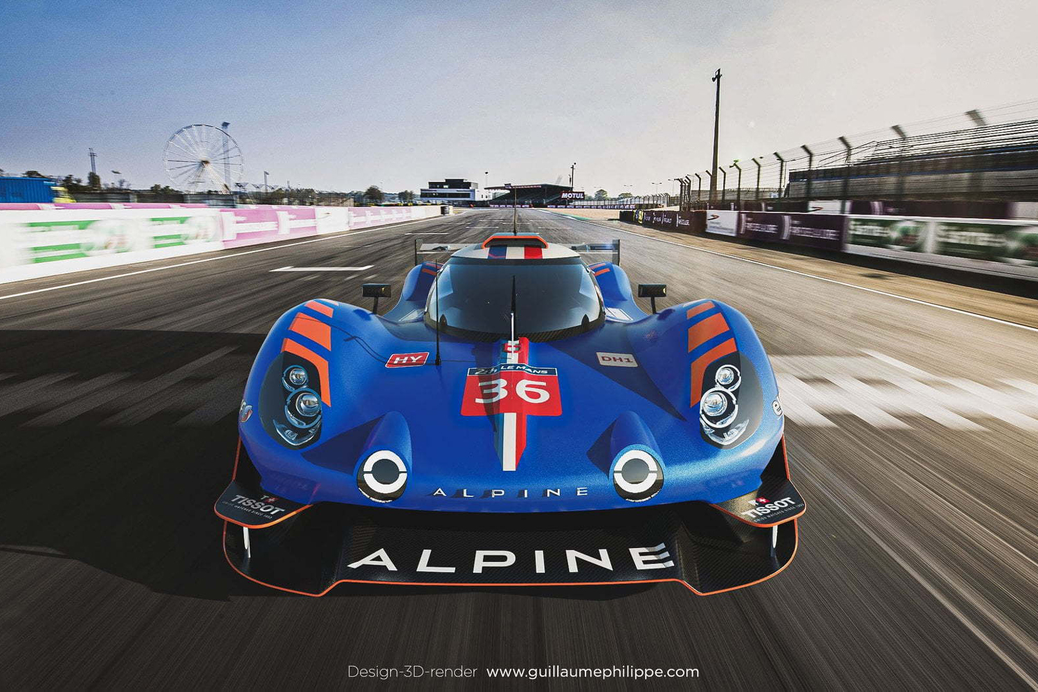 Design Alpine A480 Lmdh Par Guillaume Philippe Motorlegend