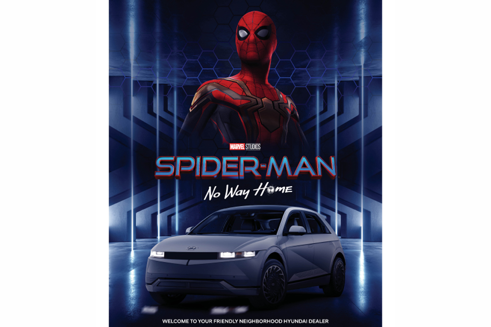 La Hyundai Ioniq 5 à l'affiche du nouveau Spider-Man - Motorlegend