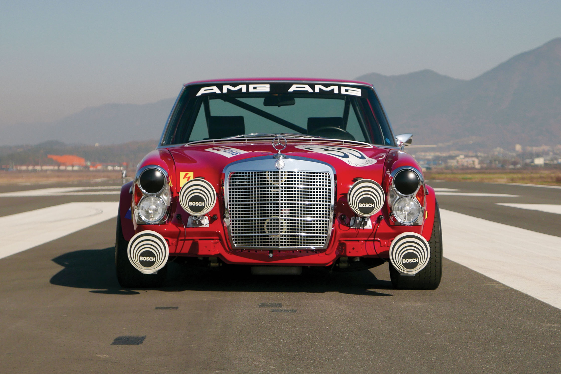 Rm Sothebys Mercedes Benz 300 Sel Red Pig Replica Motorlegend