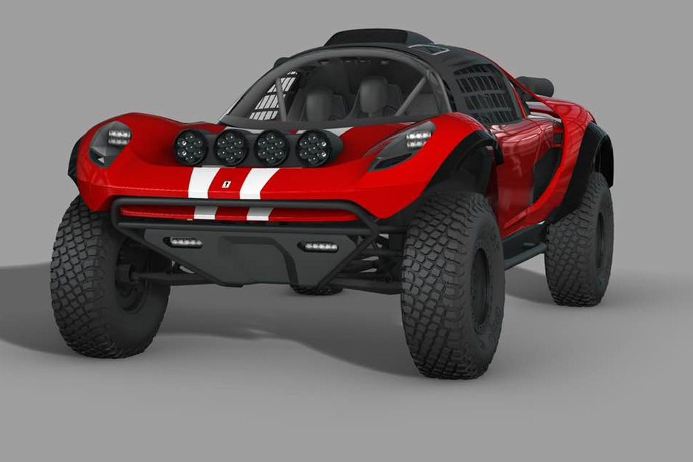 Nouvelles images du futur SCG 008 Baja Dakar Buggy - Motorlegend