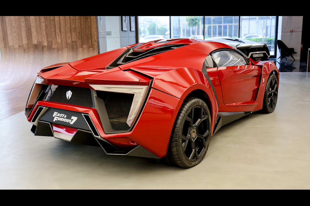 Une Lykan HyperSport de Fast & Furious 7 aux enchères - Motorlegend