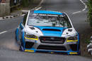 Mark Higgins et sa Subaru sur le TT 2016 - Crédit photo : Mark Higgins