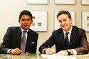 Aguri Suzuki et Alejandro Agag (CEO Formula E Holdings)