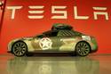 Tesla Model S P85 Veterans Day - Crédit photo : Tesla et SS Customs