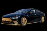 Caviar propose une Tesla Model S dotée de finitions en or