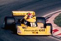 Jean-Pierre Jabouille en essais sur la F1 Renault (Castellet, 1977)