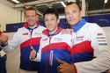 Alex Wurz, Kazuki Nakajima et Stéphane Sarrazin