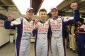 Stéphane Sarrazin, Kazuki Nakajima et Alex Wurz