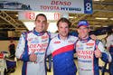 Sébastien Buemi, Ncolas Lapierre et Anthony Davidson