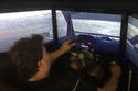 Un pilote pro teste DIRT Rally