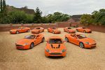 Collection Aston Martin orange - Crédit photo : Bonhams