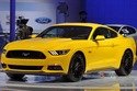 Une Mustang sur le toit de New York