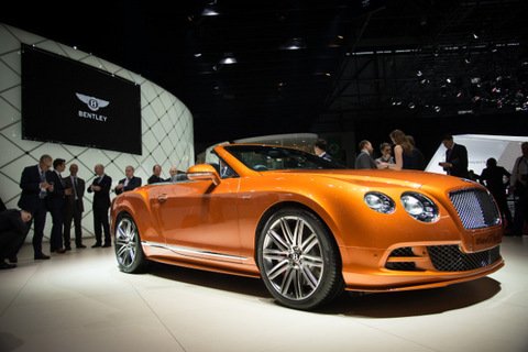 Genève : Bentley continental GT speed