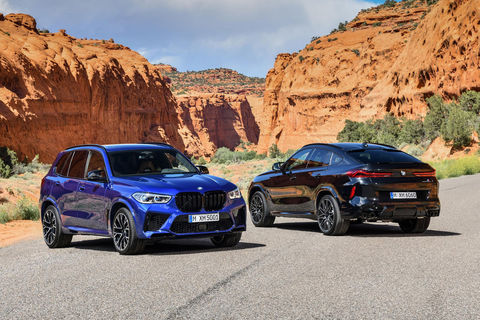 BMW X5 M Competition et X6 M Competition