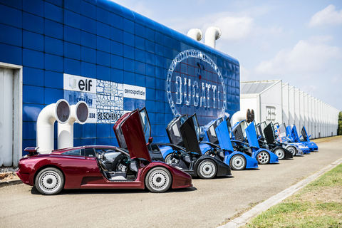 La Bugatti EB110 fête ses 30 ans