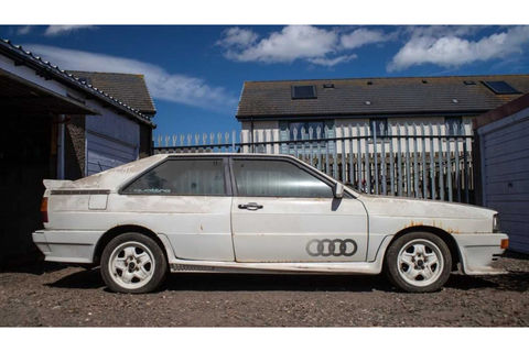 Cette Audi Quattro a passé 28 ans dans un garage