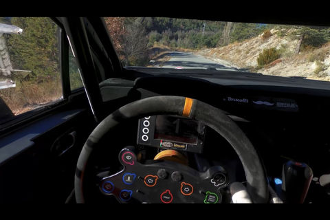 Le Rallye de Monte Carlo depuis le baquet d'une Citroën C3 R5