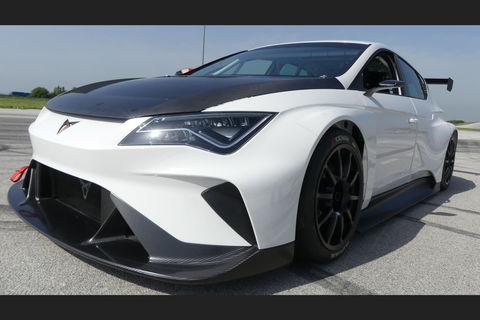 Premiers essais pour la Cupra e-Racer