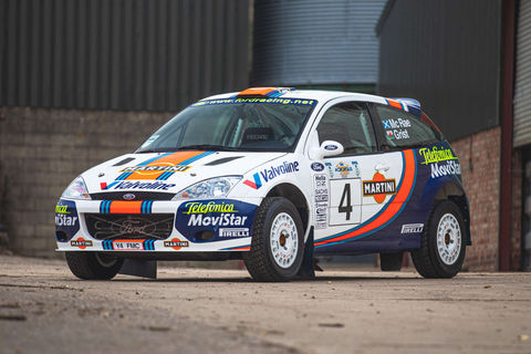 Enchères : record du monde pour une Ford Focus WRC ex-Colin McRae