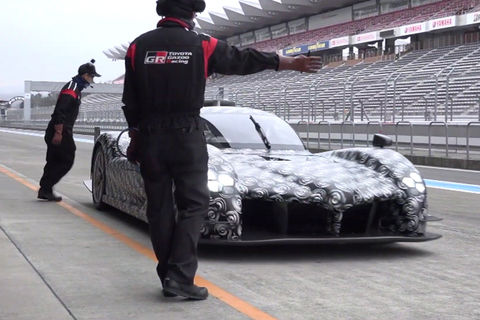 La Toyota GR Super Sport en action au Japon